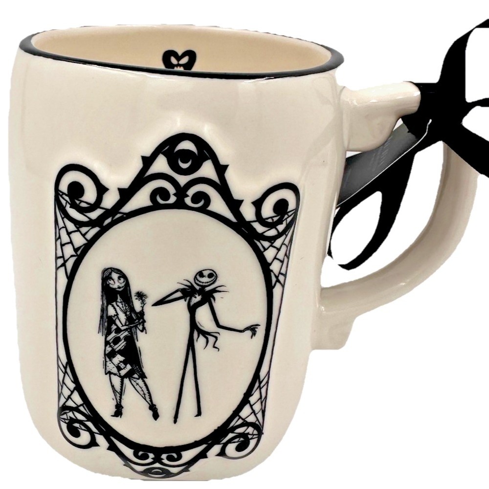 Rae‎ Dunn Nightmare Before Christmas Jack Sally Mug Goth Valentine Gift